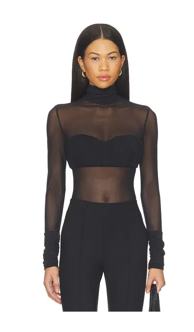 Undress Code Bella Bodysuit In Black