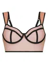 Undress Code In The Clouds Balconette Bra In Neutral