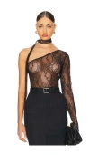 Undress Code Love Bomb Bodysuit In 블랙