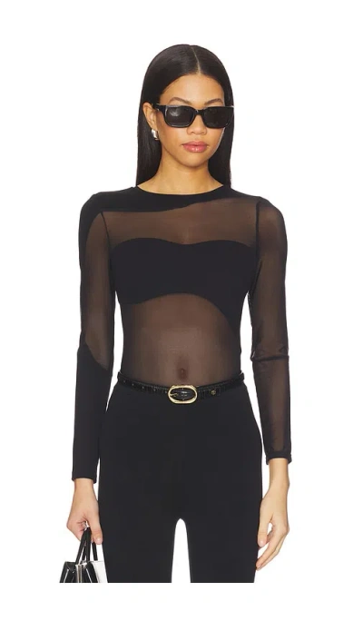 Undress Code No Promises Bodysuit In Black
