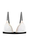 Undress Code You Are Enough Triangle Bra In White