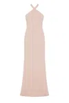 Undress Women's Neutrals Gisel Dusty Rose Off-shoulder Long Evening Dress