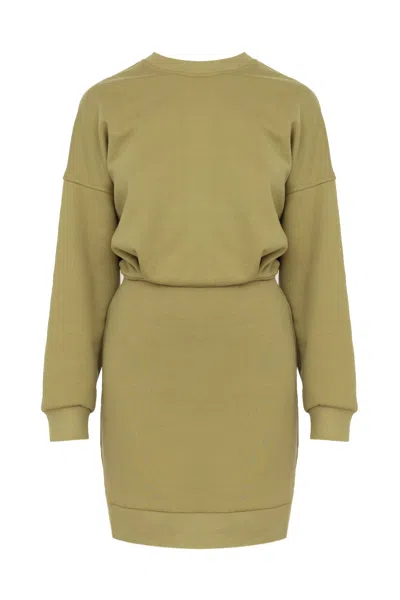 Undress Women's Nika Olive Green Mini Jersey Dress