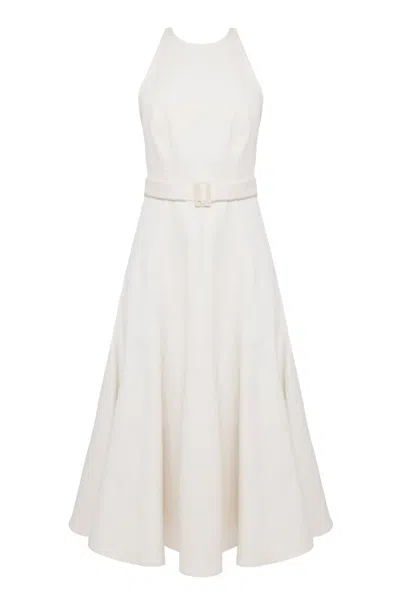 Undress Women's Ode Off-white Midi Denim Dress