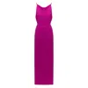 Undress Women's Pink / Purple Manoa Magenta Pink Evening Dress With Cowl Back