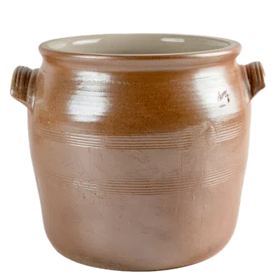 Une Vie Nomade Bonny Sur Loire Barrel Crock In Brown