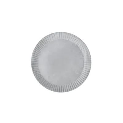 Une Vie Nomade Cloud Lines Serving Tray In Gray