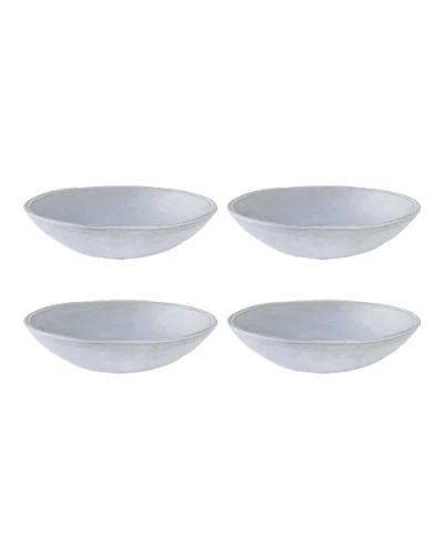 Une Vie Nomade Cloud Oval Pasta Bowl In Gray