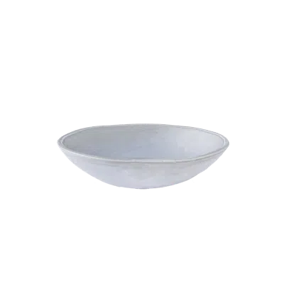 Une Vie Nomade Cloud Oval Serving Bowl In Multi