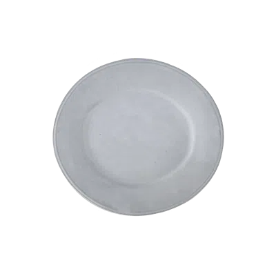 Une Vie Nomade Cloud Oval Serving Tray In Gray