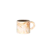 Une Vie Nomade Marbled Mug In Brown
