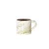 Une Vie Nomade Marbled Mug In Green