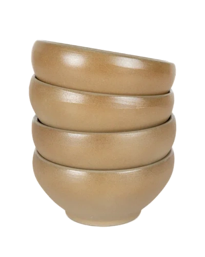 Une Vie Nomade Vintage Bowls In Brown
