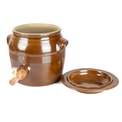 Une Vie Nomade Vintage Vinegar Berry Jar With Lid