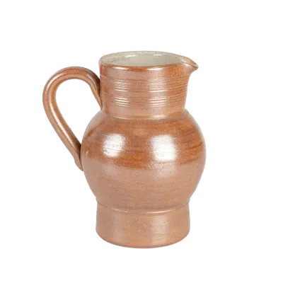 Une Vie Nomade Vintage Water Jug In Brown