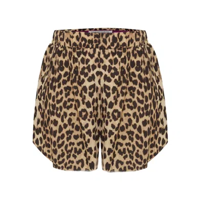 Unexpectedone Wild Tulip - Short - Women's Natural Fabric Short In Brown