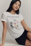 Unfortunate Portrait Made From Scratch Graphic Tee In White