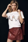 Unfortunate Portrait Ruff Riders Graphic Tee In White
