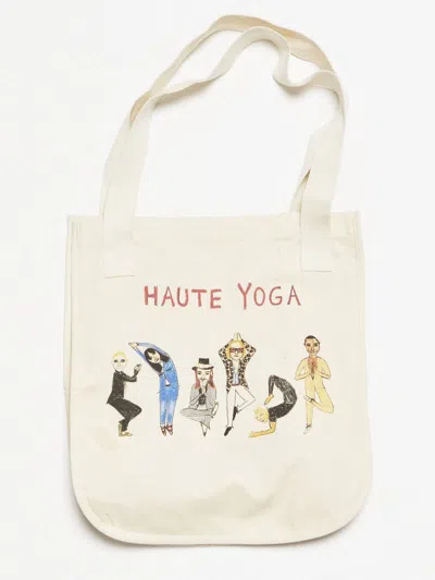 Unfortunate Portrait Up Tote Bag In Haute Yoga In Multi