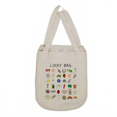 Unfortunate Portrait Up Tote Bag In Lucky In Multi