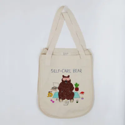 Unfortunate Portrait Up Tote Bag In Self Care In Multi