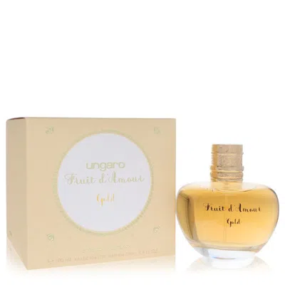 Ungaro 2pcs Combo Gift Set  Fruit D'amour Gold By  Eau De Toilette Spray 3.4 oz For Women In Multi