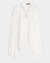Ungaro Women's Tessa Embroidered Blouse In Ivory