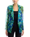 Ungaro Aimee Printed Silk Jacket In Multi