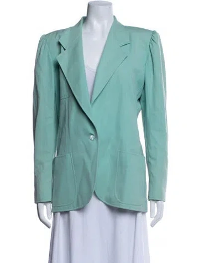 Pre-owned Ungaro Blazer In Green