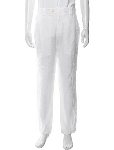 Pre-owned Ungaro Chinos In White