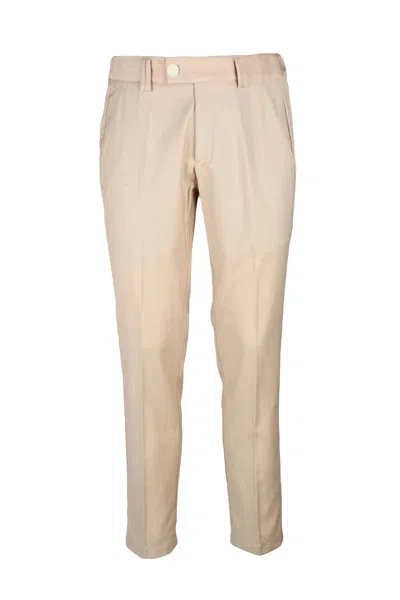 Ungaro Classic Viscose Stretch Trousers - Beige In Brown