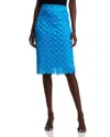 Ungaro Darby Skirt In Aegean Blue