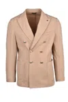 Ungaro Double-breasted Jacket - Beige In Multi