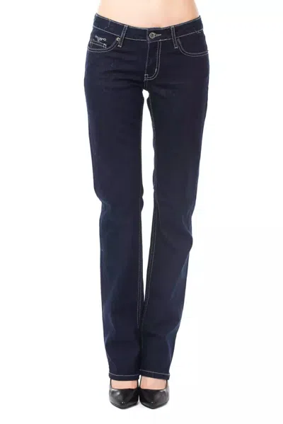 Ungaro Fever Blue Cotton Jeans & Pant