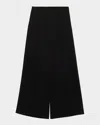 Ungaro Kai Wide-leg Satin Pants In Black