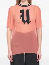 Ungaro Logo-appliqué T-shirt In Rosa