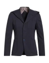 Ungaro Man Blazer Midnight Blue Size 40 Cotton, Polyamide, Elastane