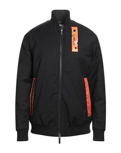 Ungaro Man Jacket Black Size 36 Polyester, Viscose, Elastane