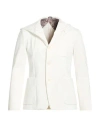 Ungaro Man Jacket White Size 38 Cotton, Polyamide, Elastane