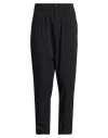 Ungaro Man Pants Black Size 30 Polyester, Viscose, Elastane