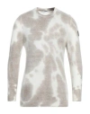 Ungaro Man Sweater Cream Size Xl Acrylic, Mohair Wool, Wool, Elastane In White