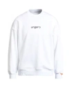 Ungaro Man Sweatshirt White Size M Cotton