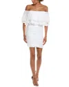 Ungaro Milan Mini Dress In White
