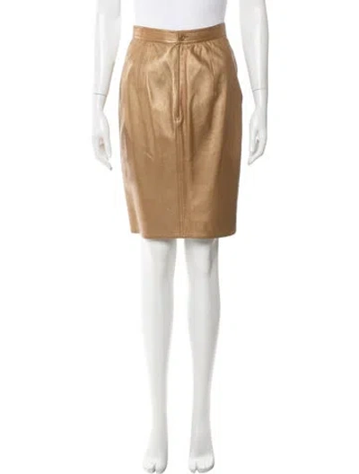 Pre-owned Ungaro Paris 1980's Knee-length Skirt
