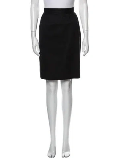 Pre-owned Ungaro Paris Knee-length Skirt In Black