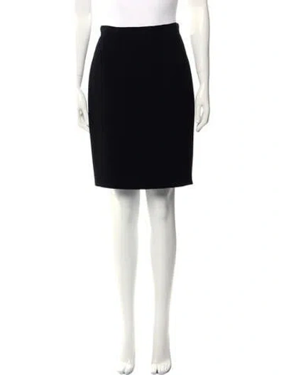 Pre-owned Ungaro Paris Knee-length Skirt In Black