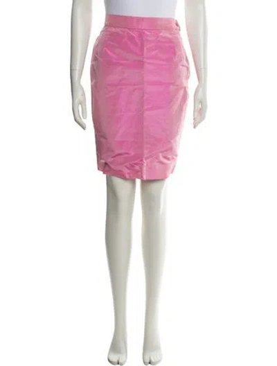 Pre-owned Ungaro Paris Knee-length Skirt In Pink