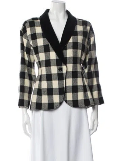 Pre-owned Ungaro Paris Vintage 1980's Blazer In Multi