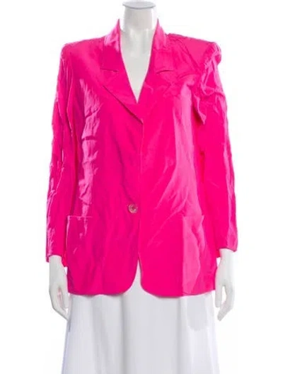 Pre-owned Ungaro Paris Vintage 1980's Blazer In Pink