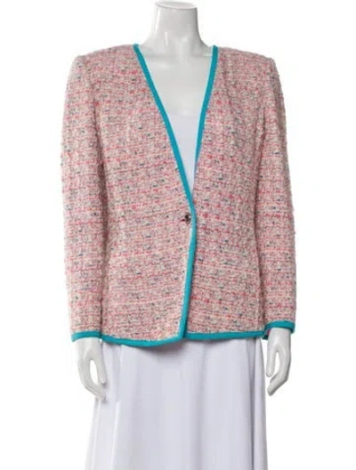 Pre-owned Ungaro Paris Vintage 1980's Evening Jacket In Pink